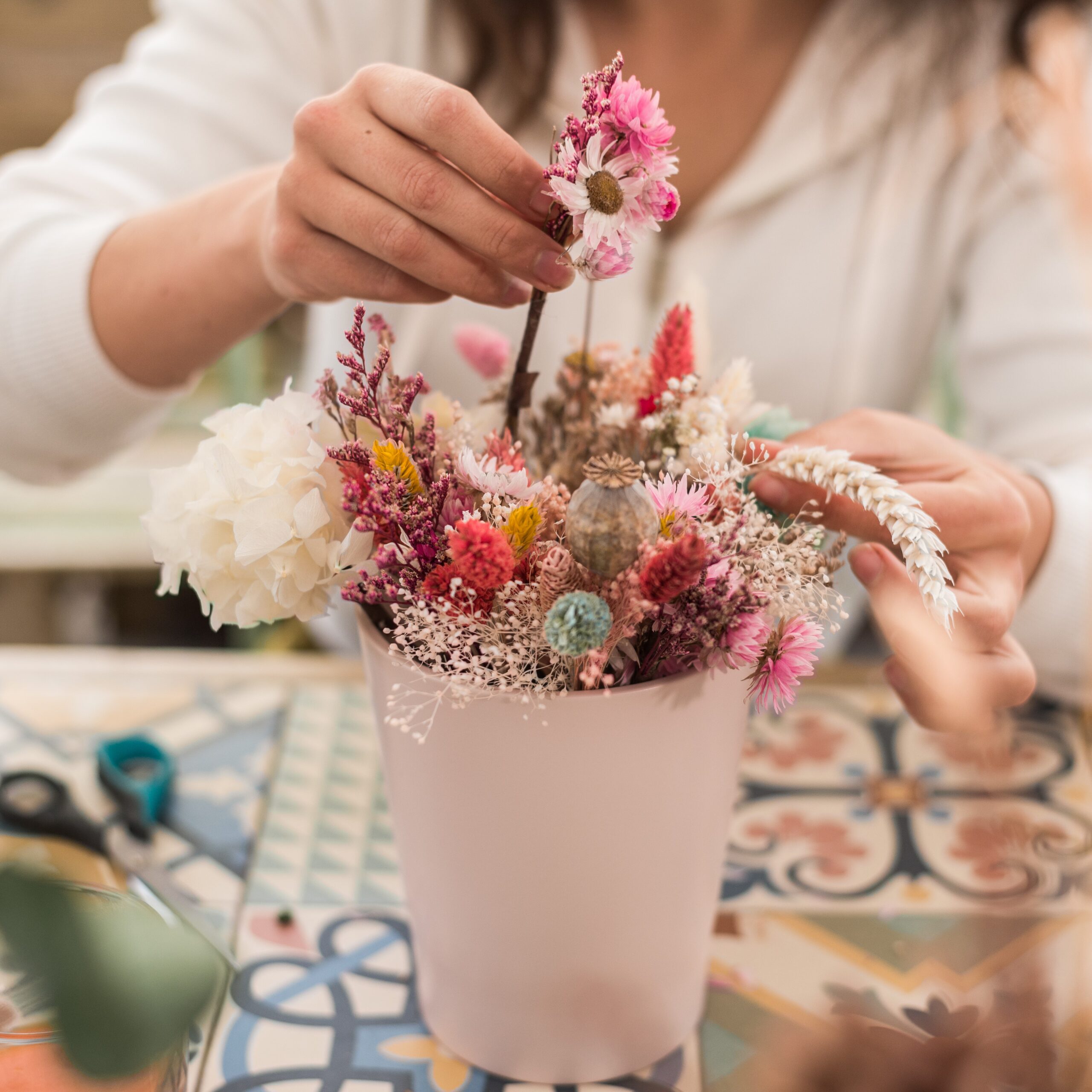 Taller de centros de flores - Imagen 2