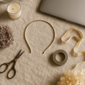 Taller online de diademas de flores preservadas | Aprende a crear tu accesorio floral