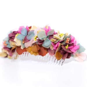 Tocado de flores multicolor RITA